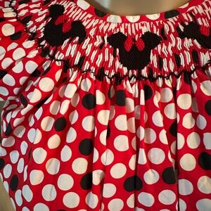Minnie Mouse - Lolly Wolly Doodle - Smocked Dress NWT Size 10